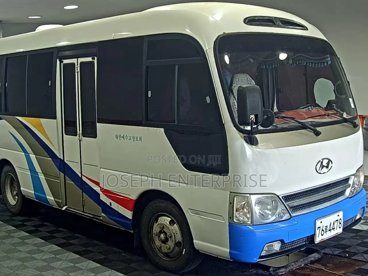 Hyundai County 2015 White