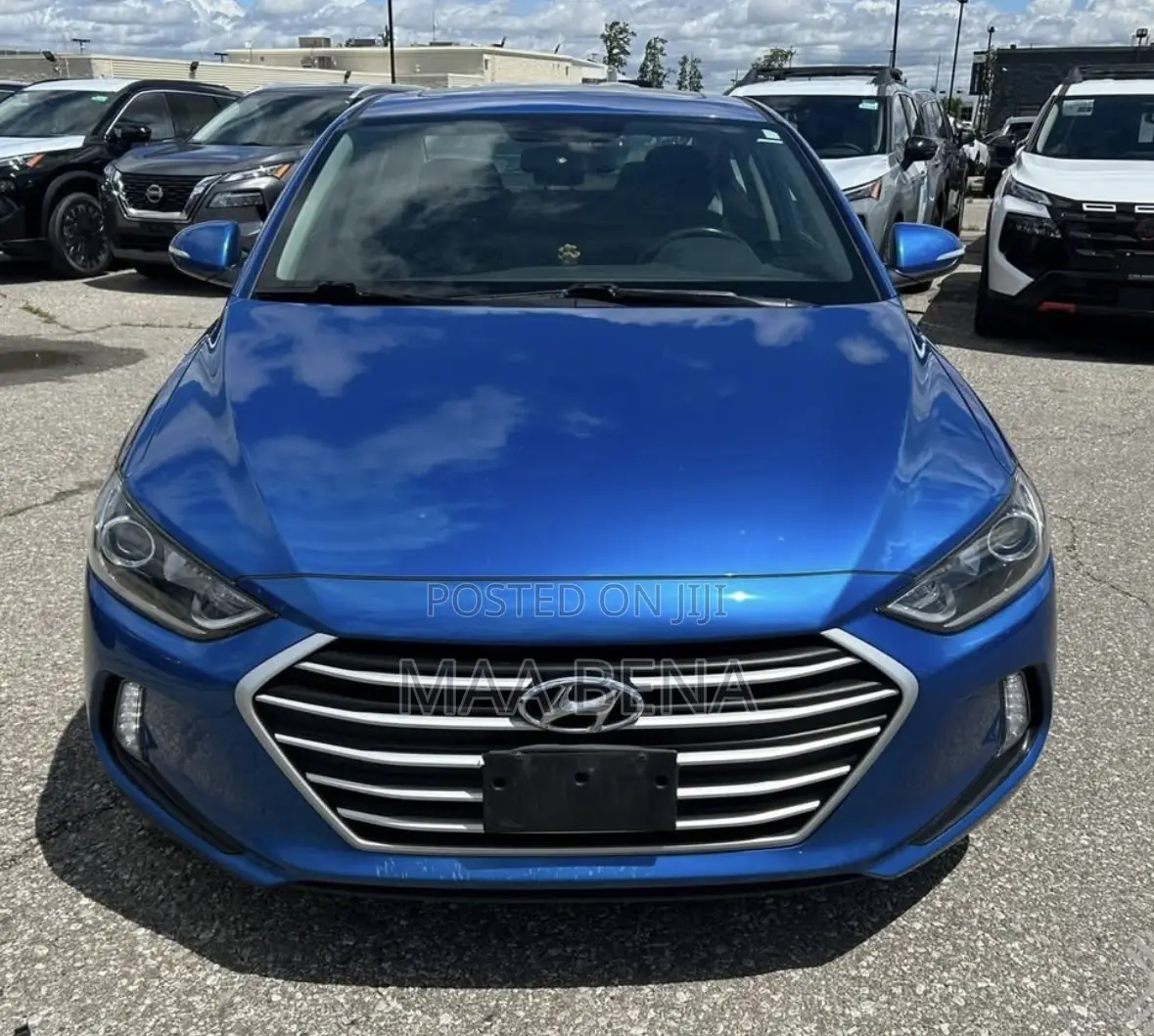 Hyundai Elantra Limited 2018 Blue