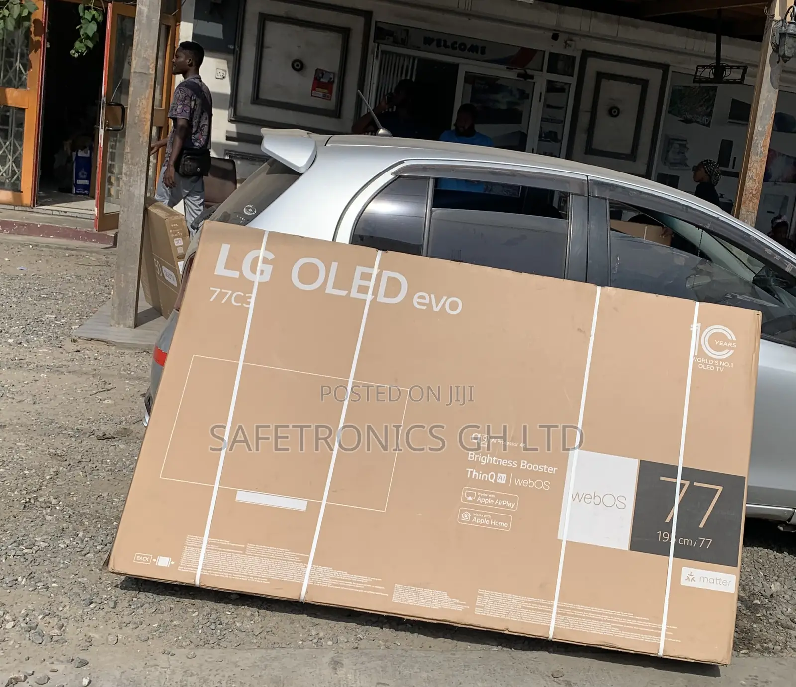 Accurate LG, OLED Evo TV, 77" C3 Series, WebOs Smart Al Thin