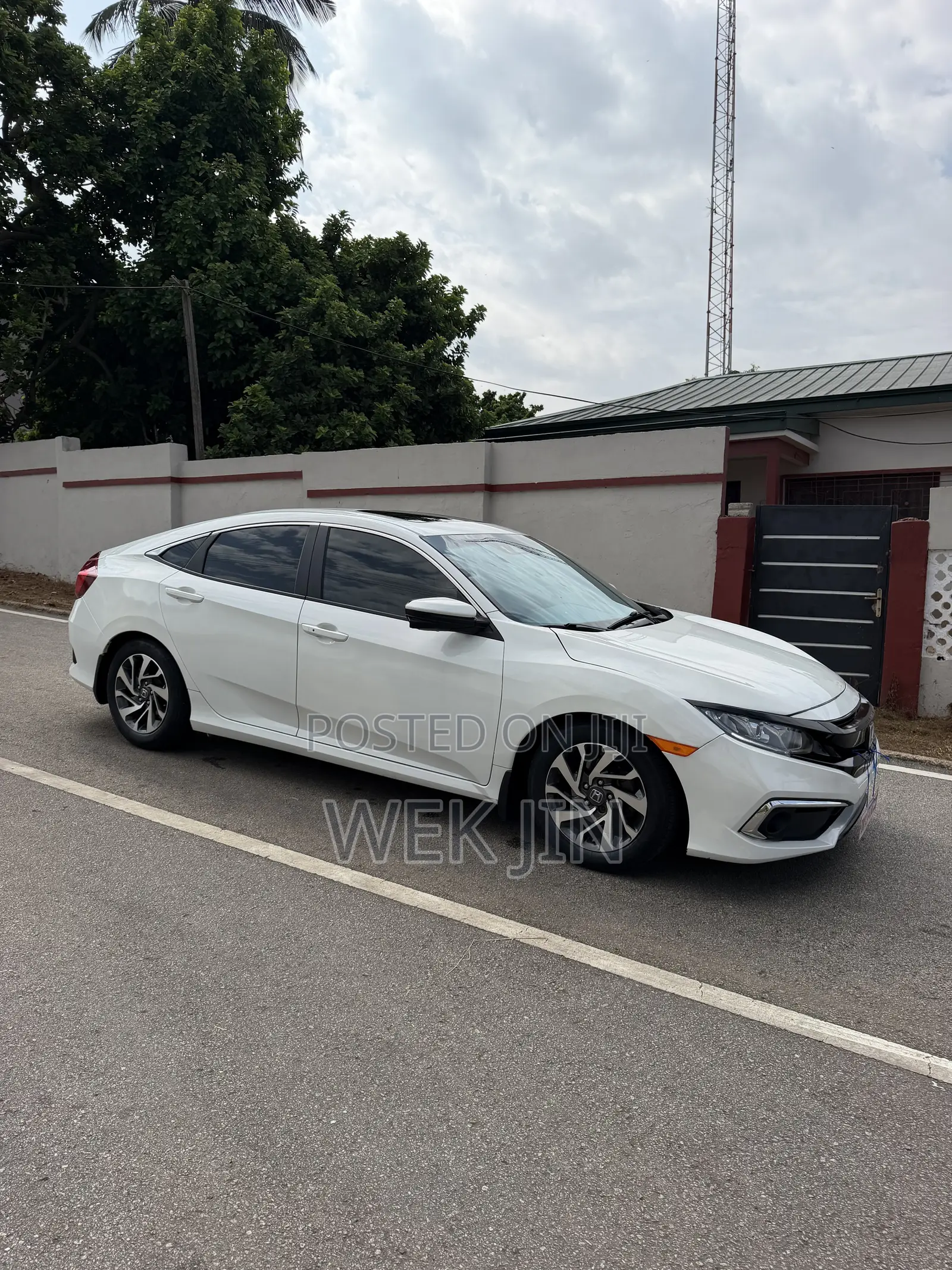 Honda Civic EX Sedan 2020 White