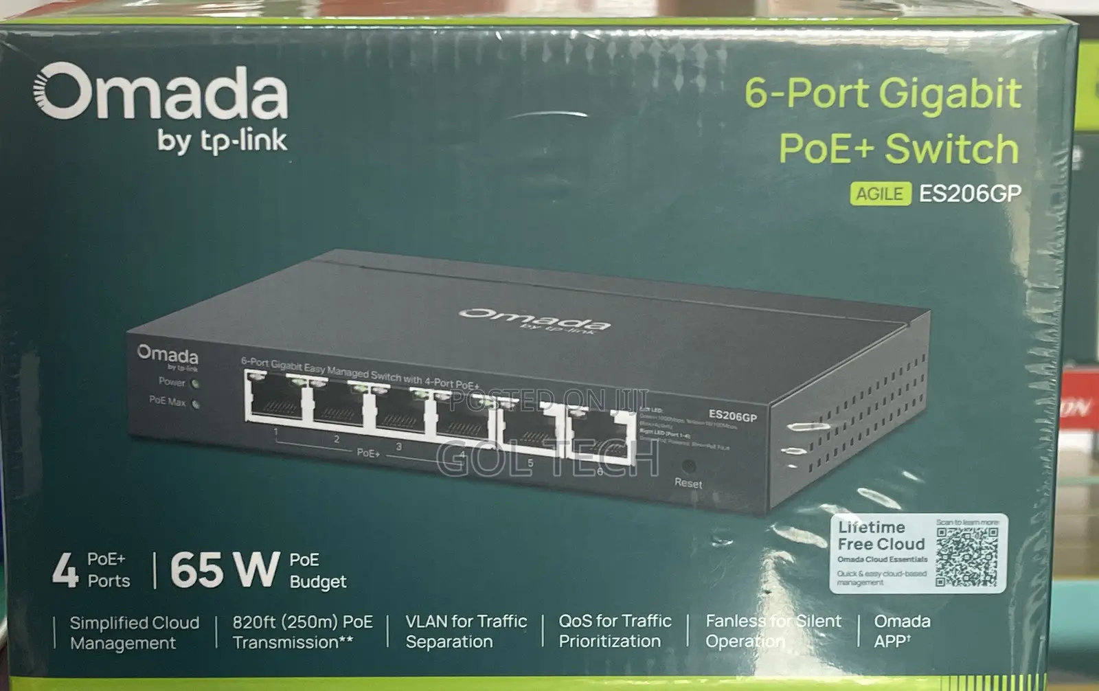 Tp Link 6-Port Gigabit PoE+ Switch
