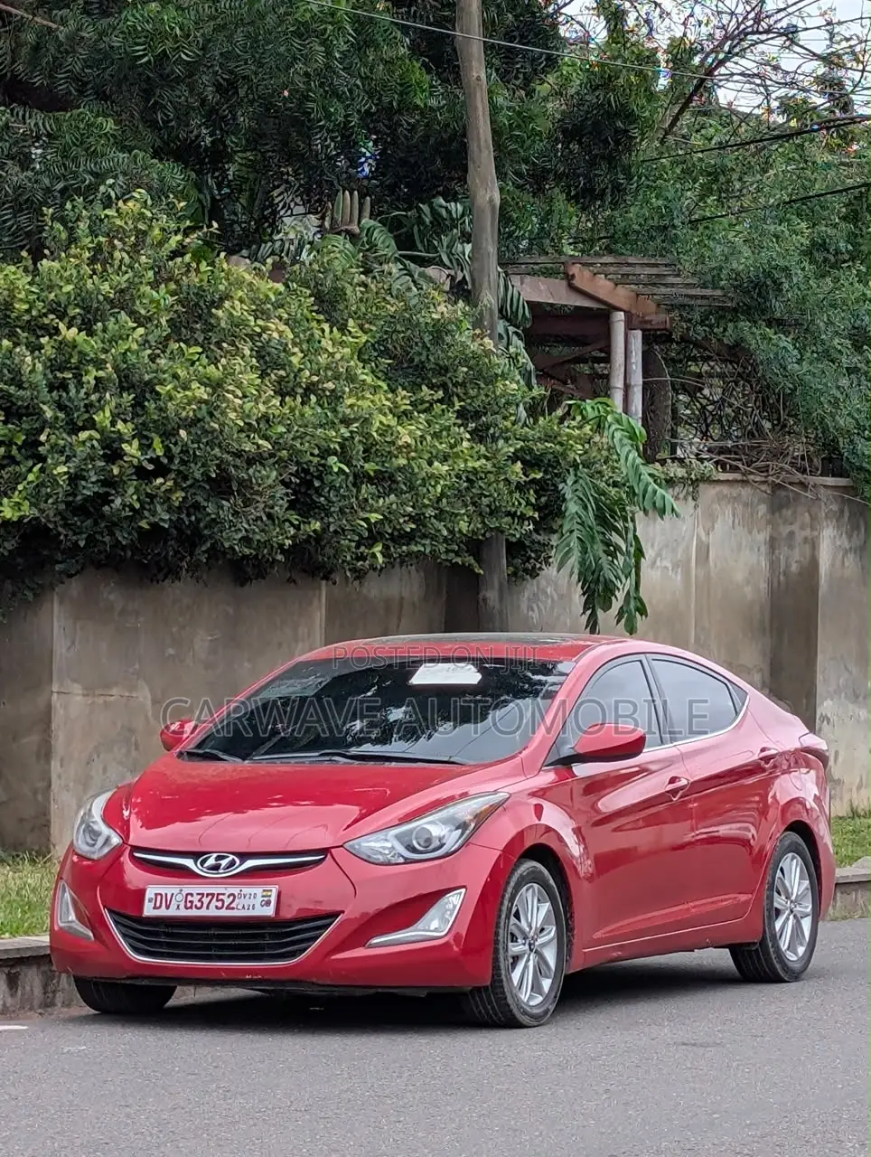 Hyundai Elantra Value Edition Sedan FWD (1.8L 4cyl 6A) 2016 Red