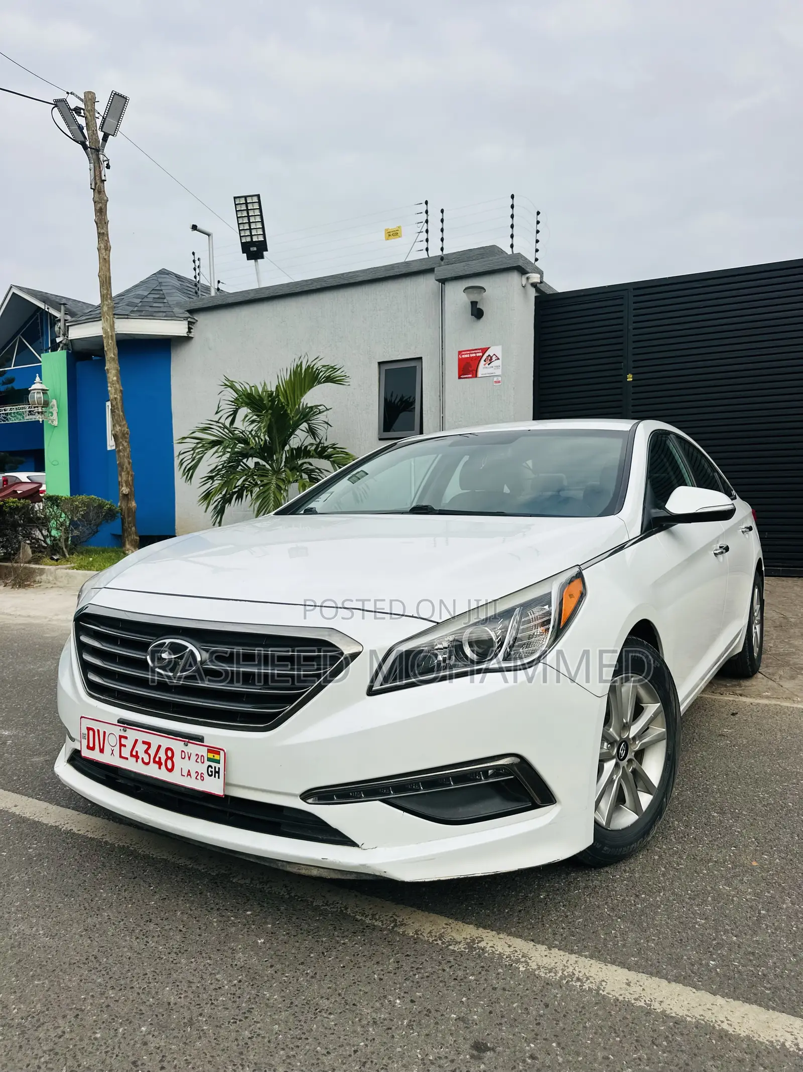 Hyundai Sonata Eco 4dr Sedan (1.6L 4cyl Turbo 7AM) 2015 White