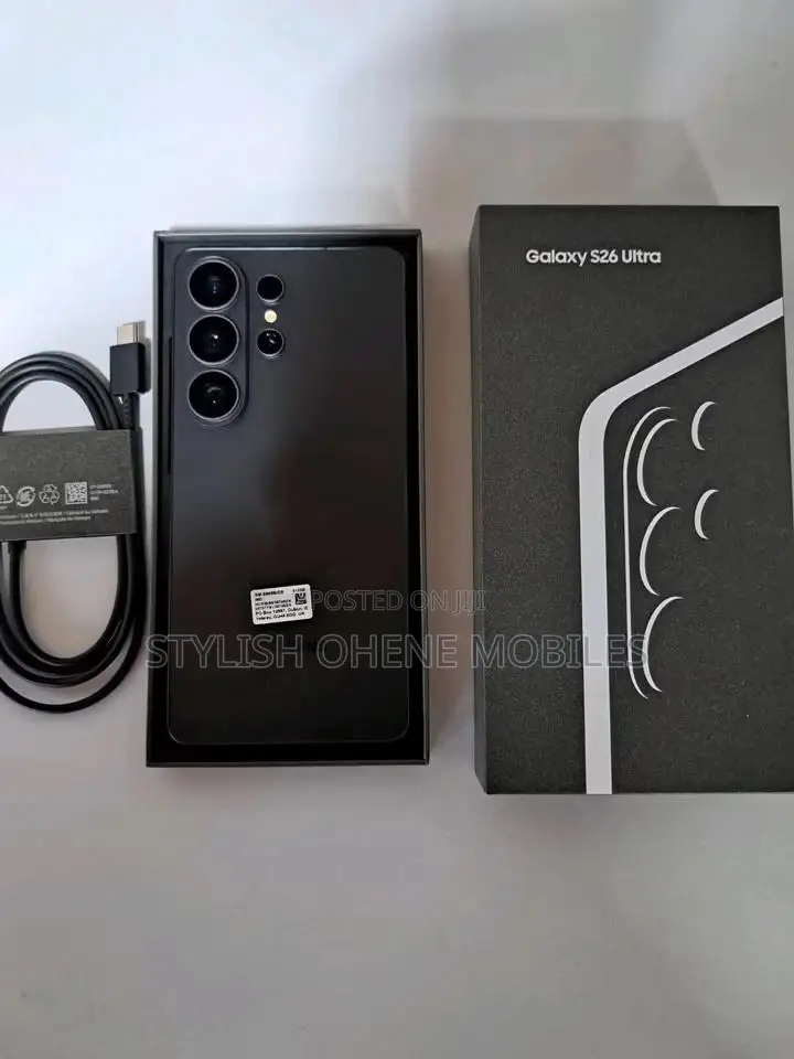 New Samsung Galaxy S26 Ultra 5G 1 TB Black