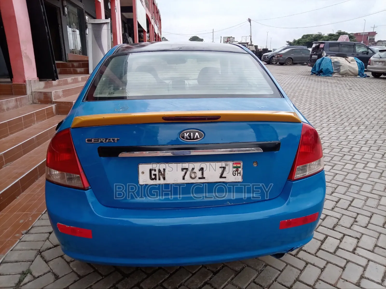Kia Cerato 2008 Blue