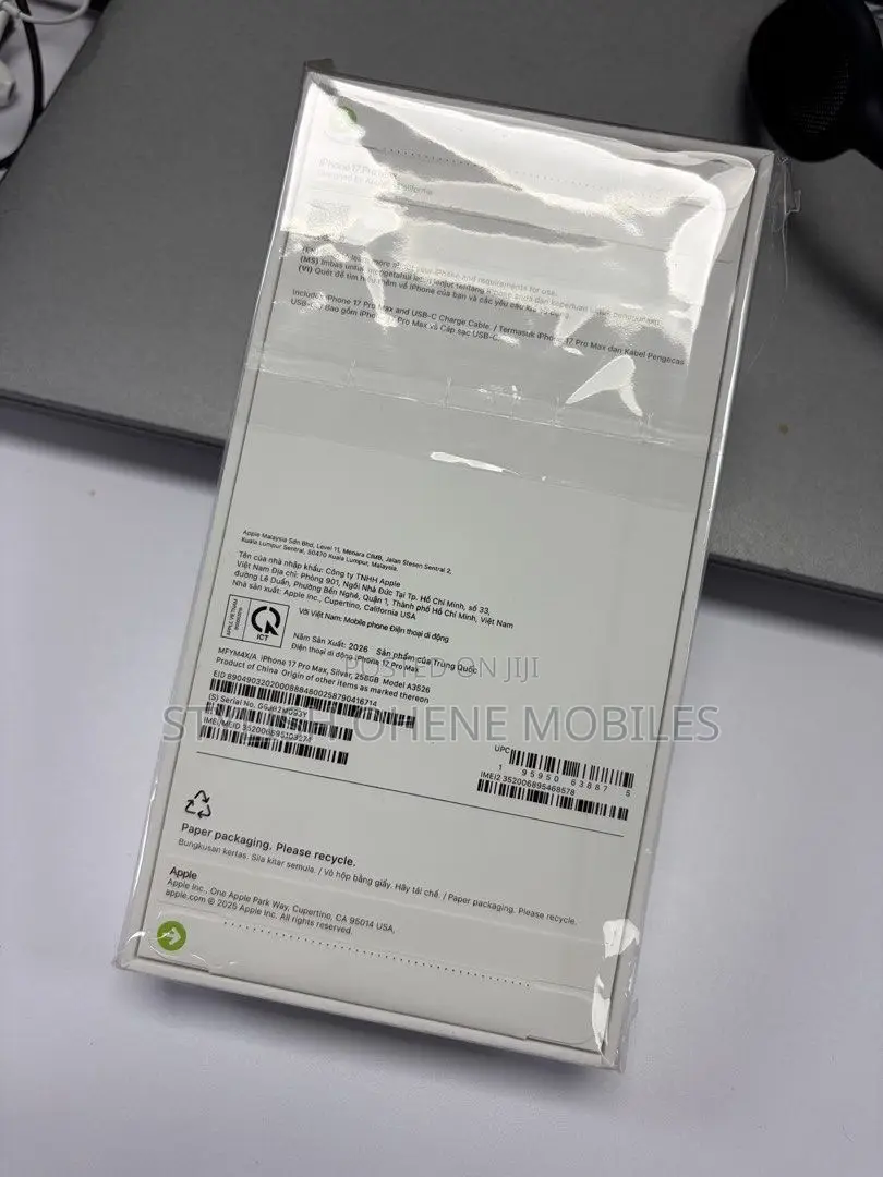 New Apple iPhone 17 Pro Max 1 TB Silver