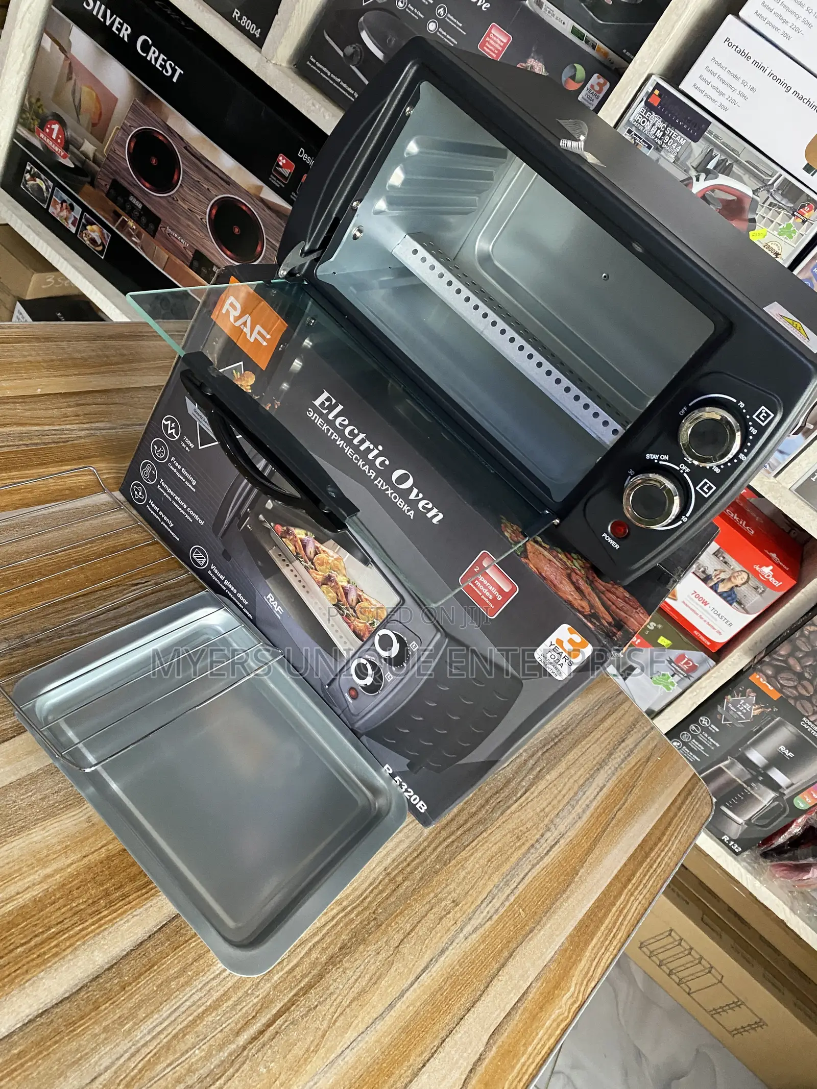 Mini Electric Oven for Baking and Roasting(Raf 9L)