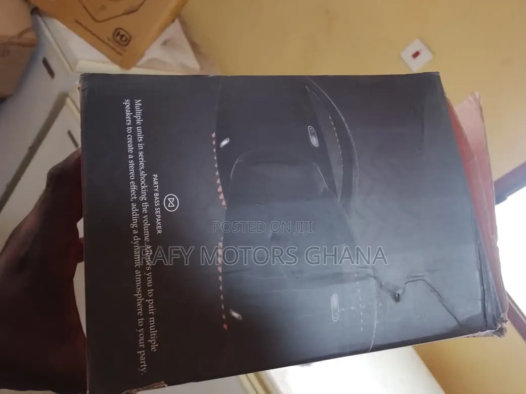 Boombox Bluetooth Party Speaker – Deep Bass | Portable | Brand New
