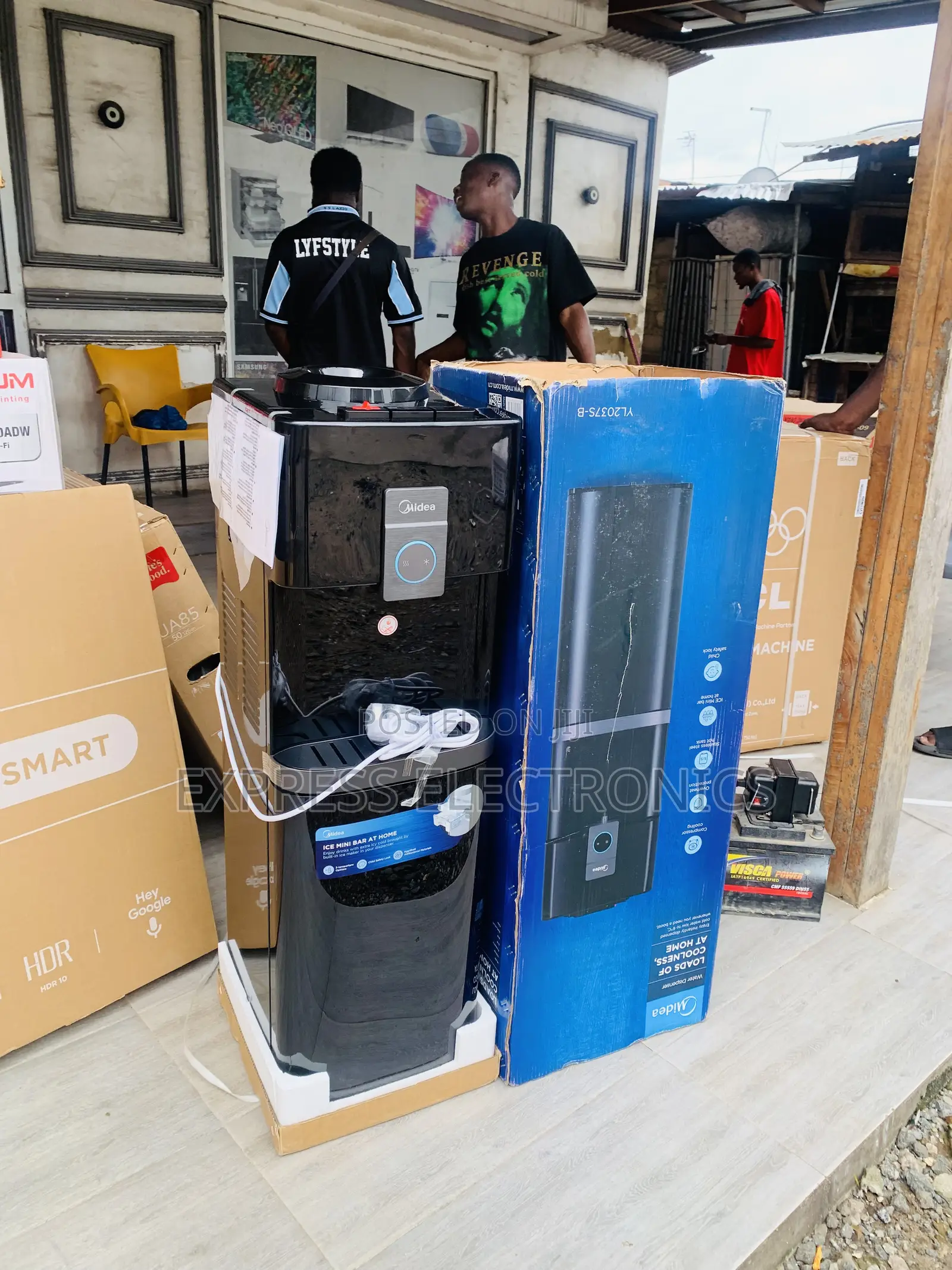 With Fridge Black Midea Water Dispenser 30L