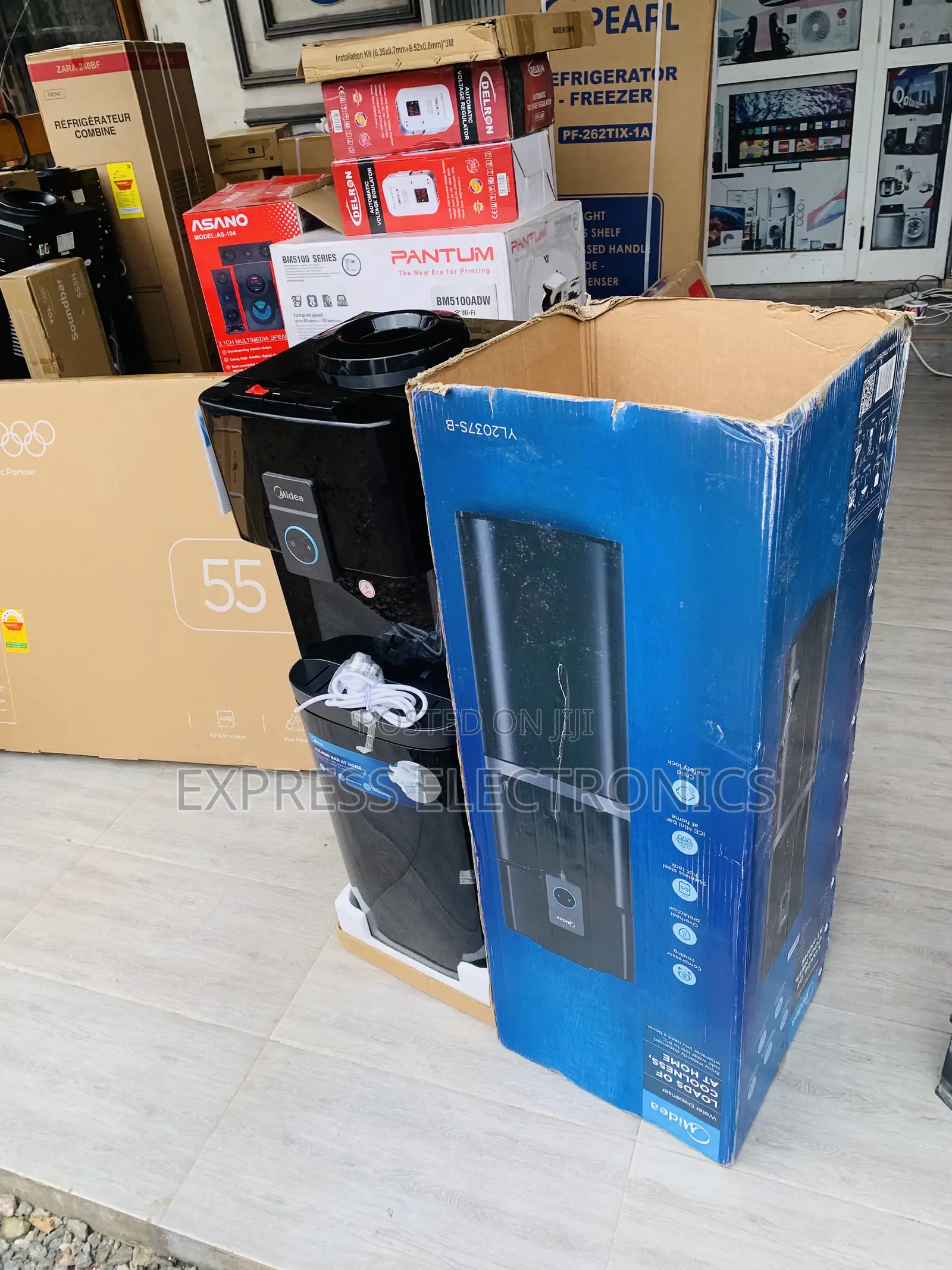 Newly in Box Blank With Fridge Midea Water Dispenser 30L