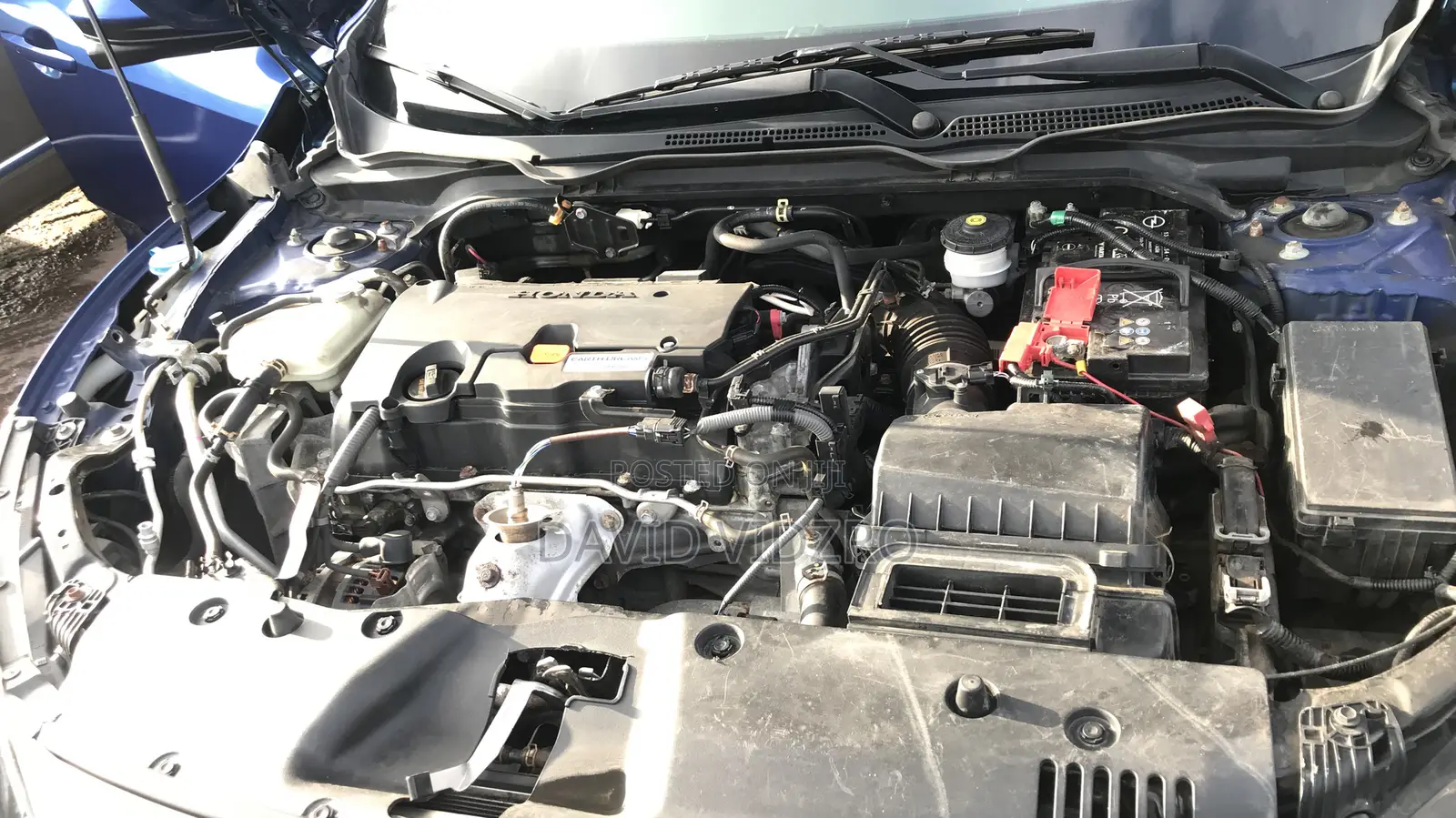 Honda Civic Touring 2dr Coupe (1.5L 4cyl) 2016 Blue