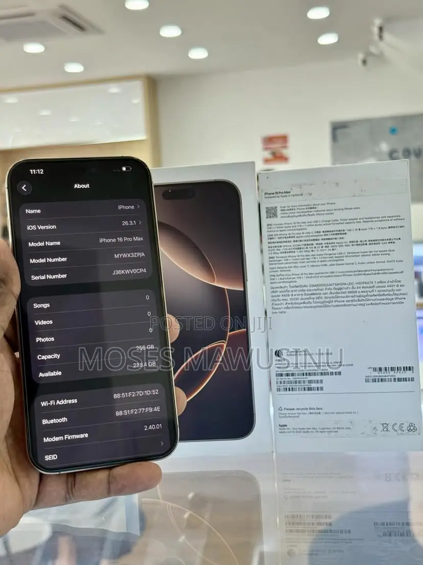 Apple iPhone 16 Pro Max 256 GB Gold