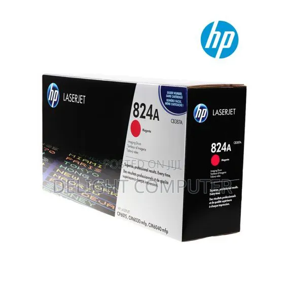 HP 824A Magenta Original LaserJet Image Drum | CB387A
