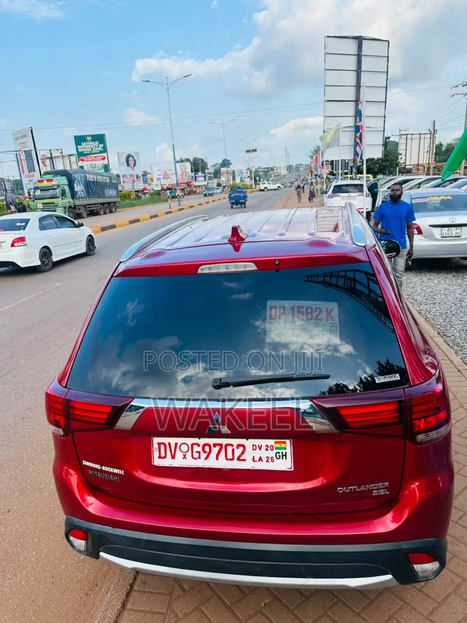 Mitsubishi Outlander SEL AWC 2018 Red