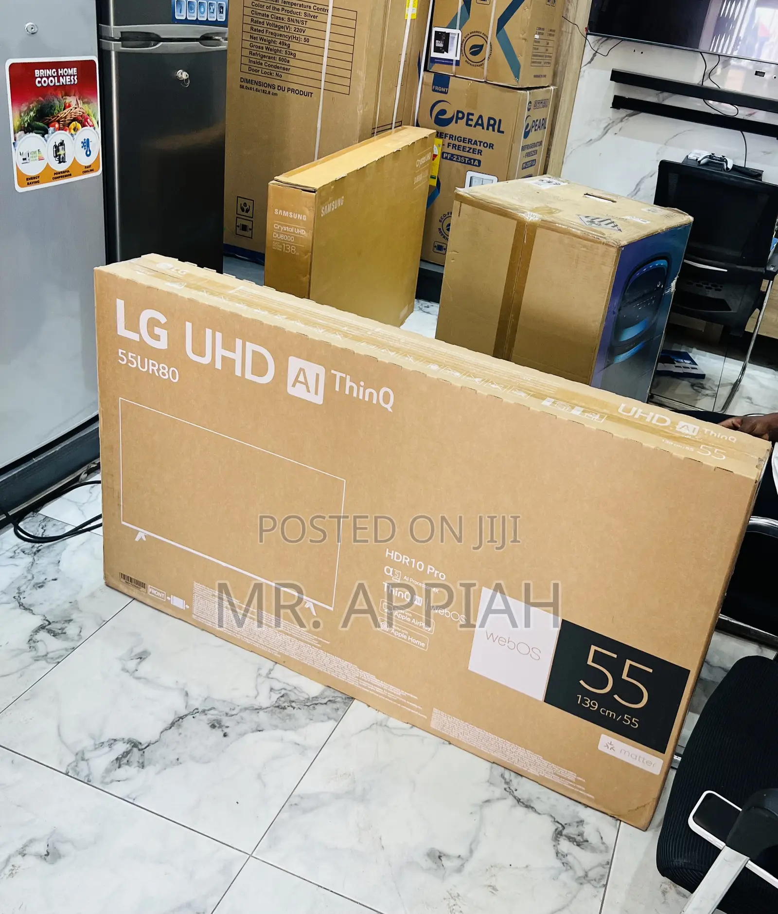 Shop Sleek LG 55” Uhd Smart Screen Television(2025 Model)