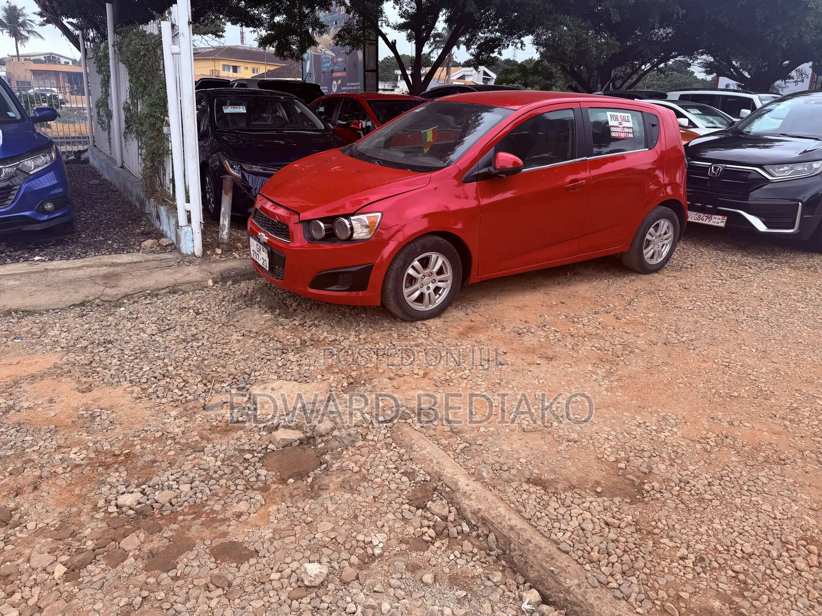 Chevrolet Sonic 1LS 2012 Beige