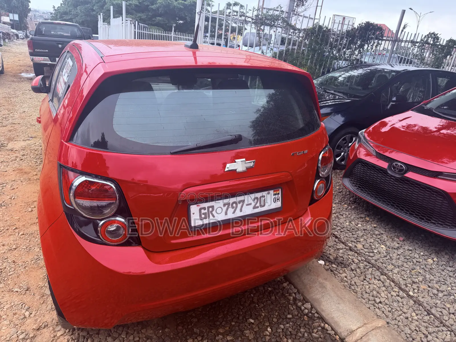 Chevrolet Sonic 1LS 2012 Beige