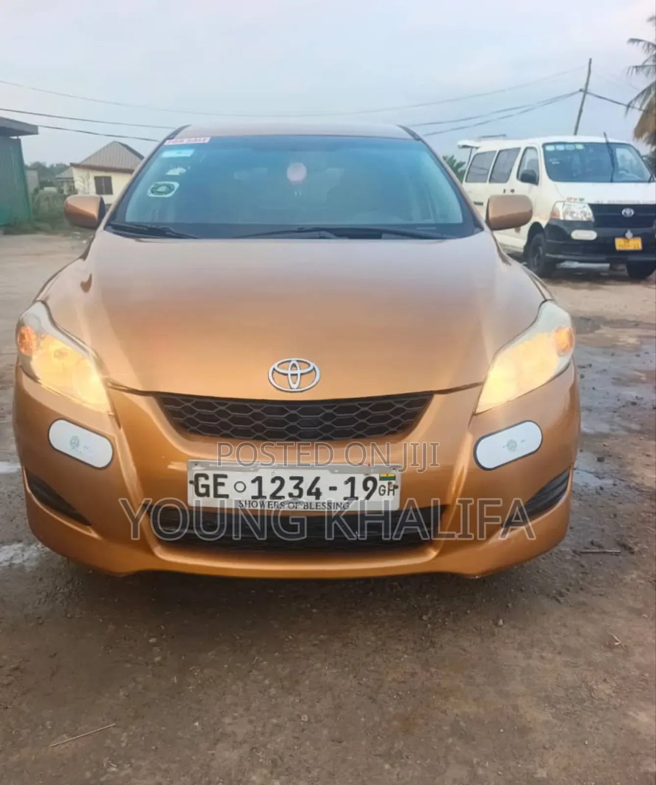 Toyota Matrix 2010 Gold