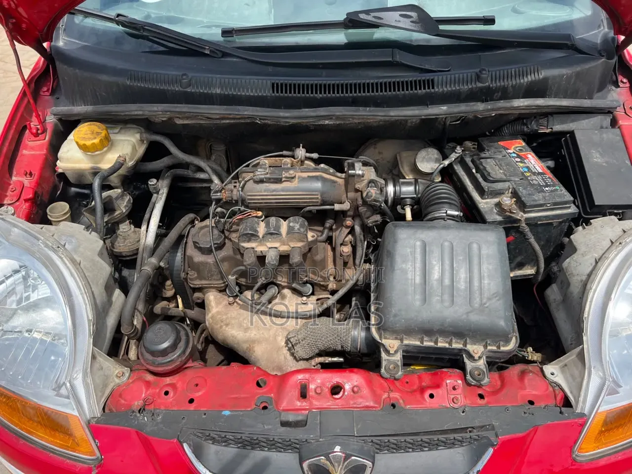 Daewoo Matiz 2010 Red