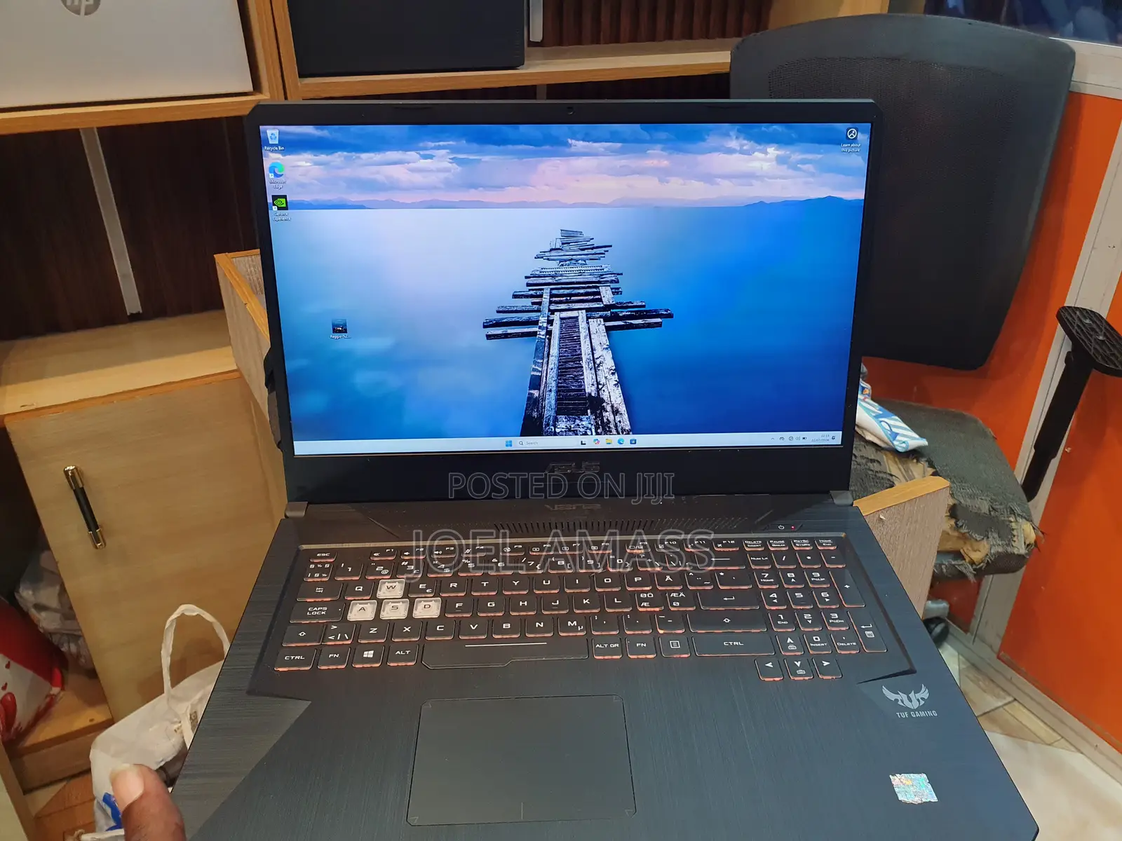 Laptop Asus TUF Gaming F17 8GB Intel Core i5 HDD+SSD 1.5T