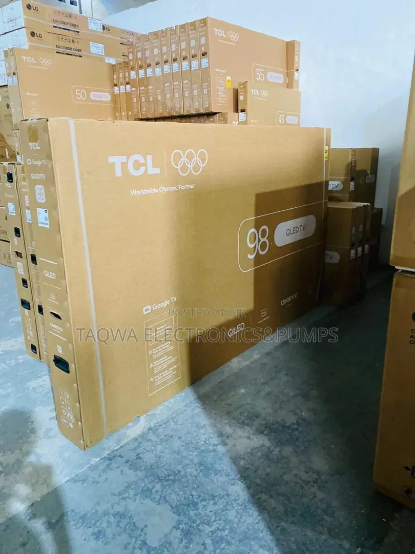 98P8K TCL 98 Inch QLED Google Smart TV