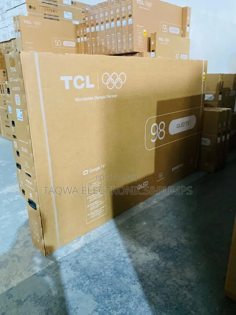 New - TCL 98-Inch QLED Smart Google TV