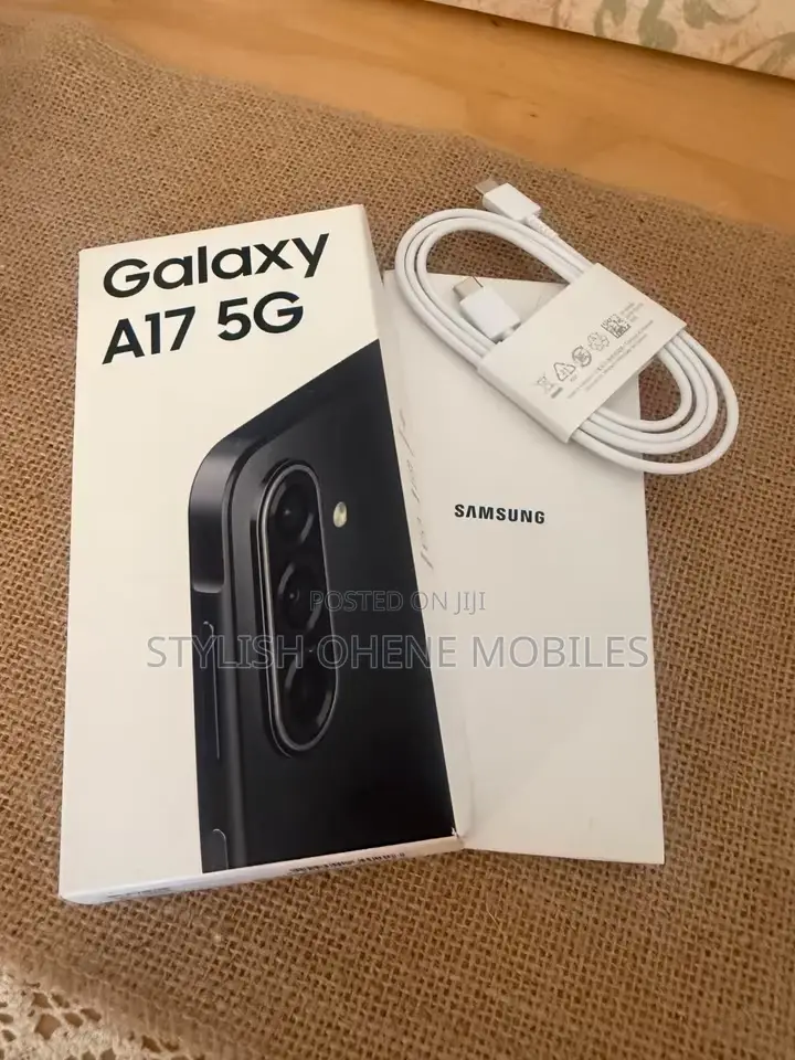 New Samsung Galaxy A17 5G 256 GB Black