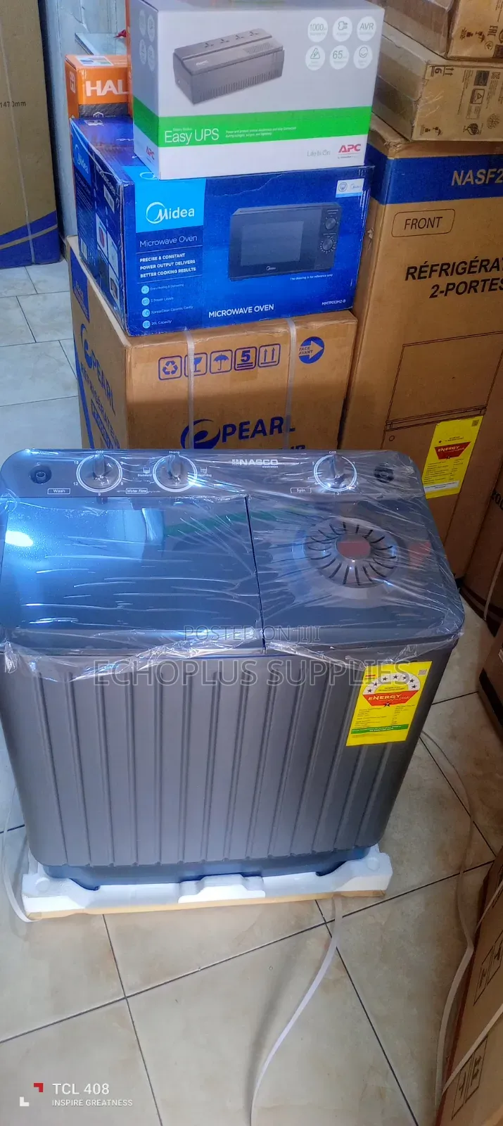 Nasco 8kg Washing Machine Twin Tub