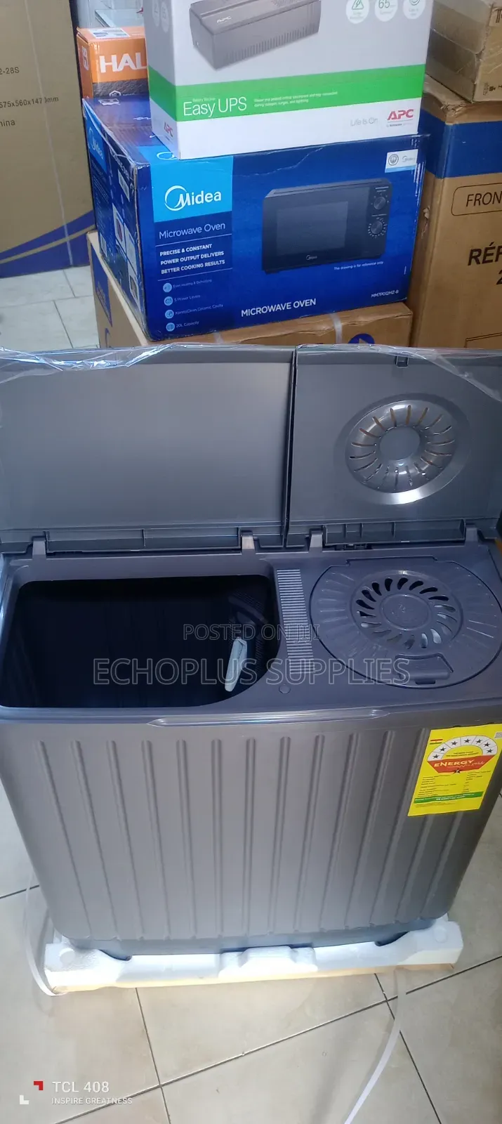 Nasco 8kg Washing Machine Twin Tub