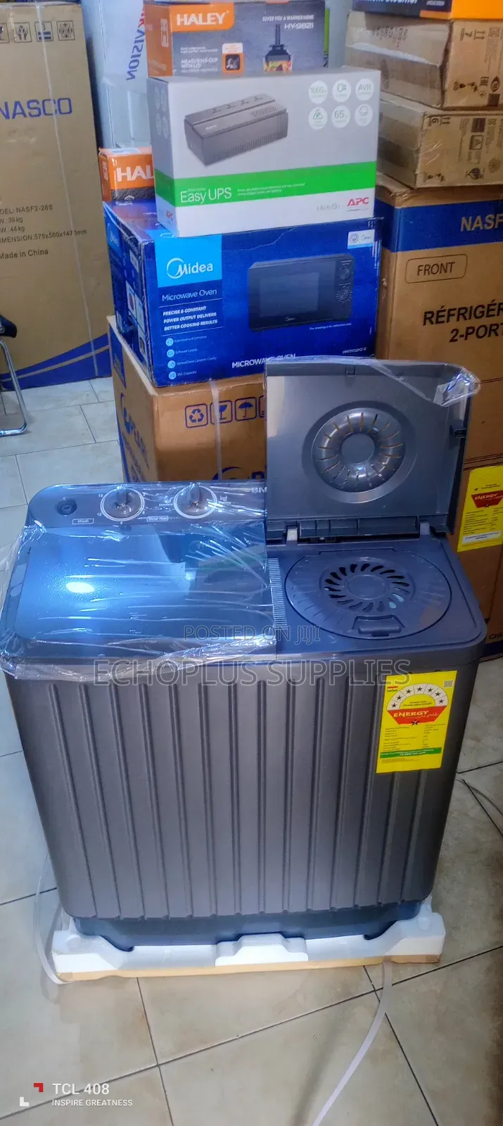 Nasco 8kg Washing Machine Twin Tub
