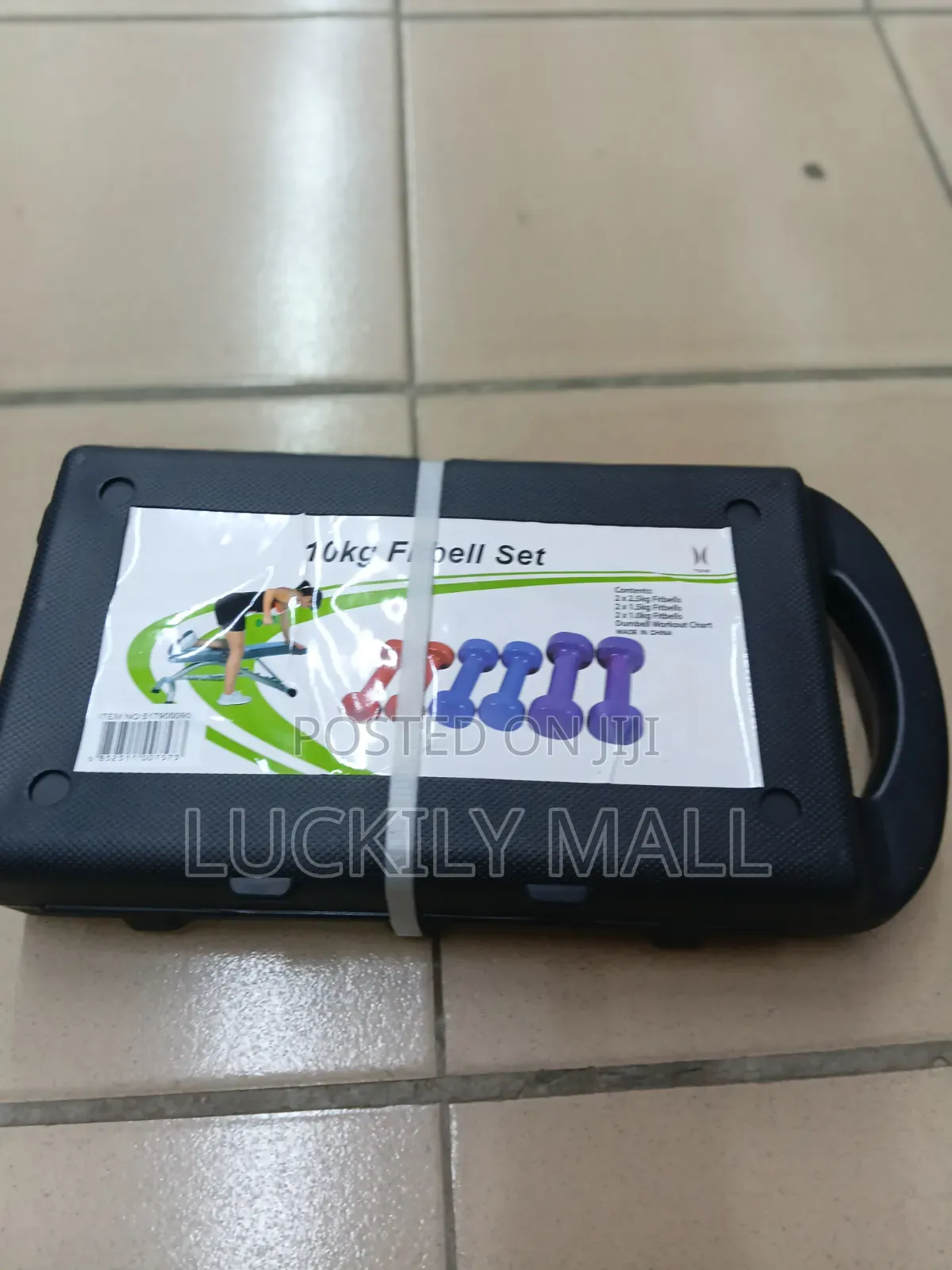 10KG Boxed Dumbbell