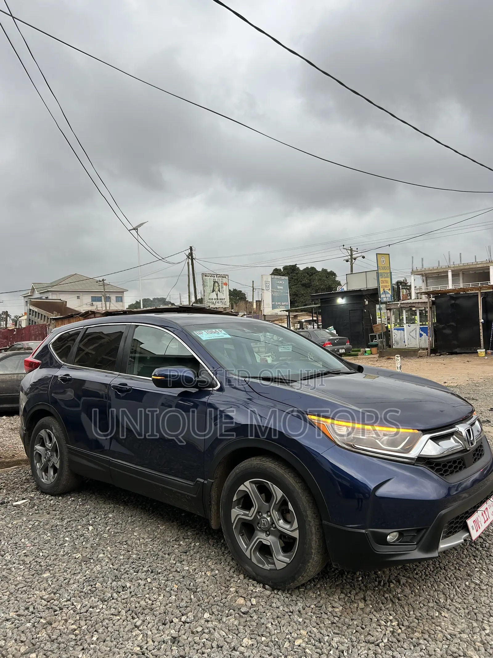 Honda CR-V EX-L 4dr SUV AWD (1.5L 4cyl CVT) 2017 Blue