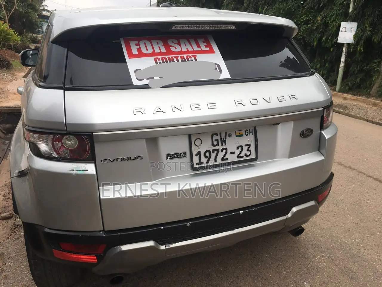 Land Rover Range Rover Evoque 2016 Gray