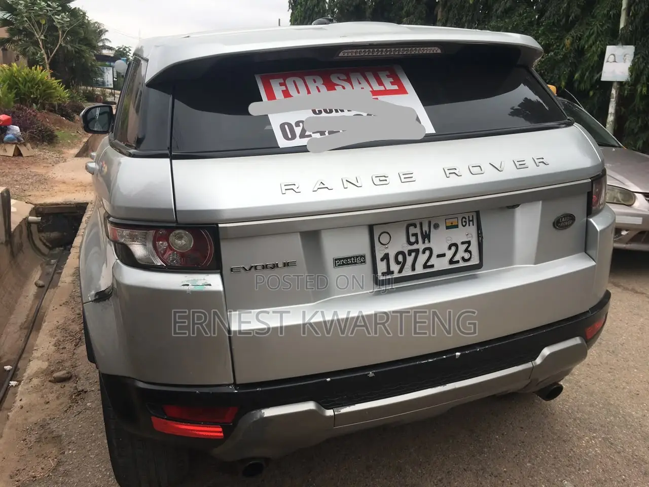 Land Rover Range Rover Evoque 2016 Gray