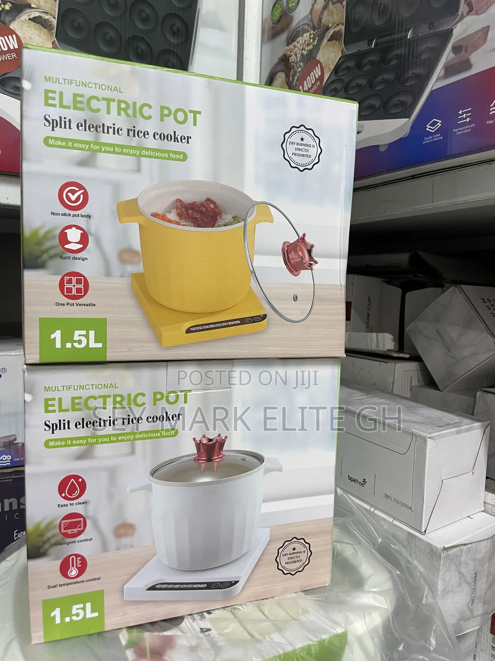 1.5L Mini Multifunctional Electric Pot