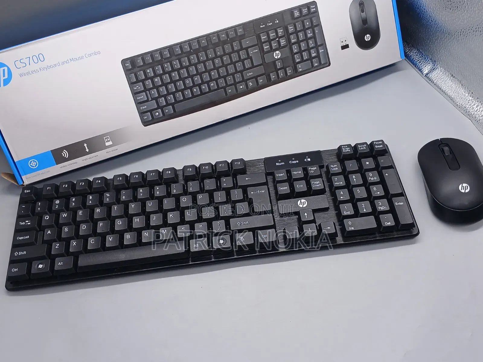 Wireless Keyboard and Mouse Combo