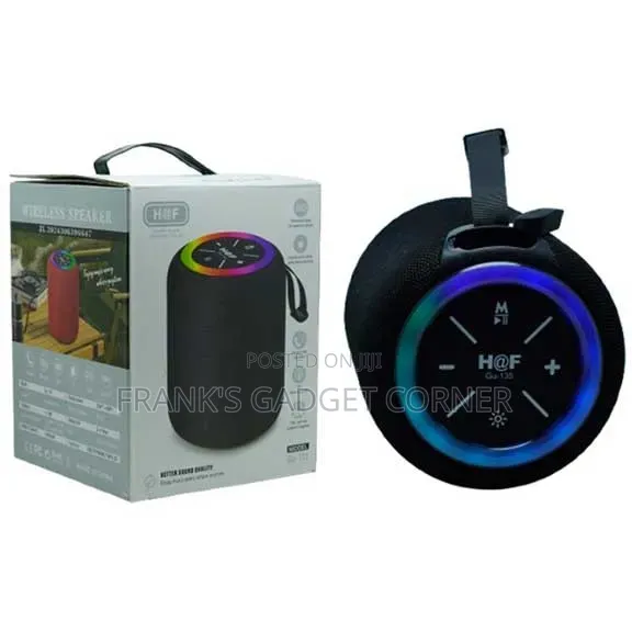H at F Portable Bluetooth Speaker