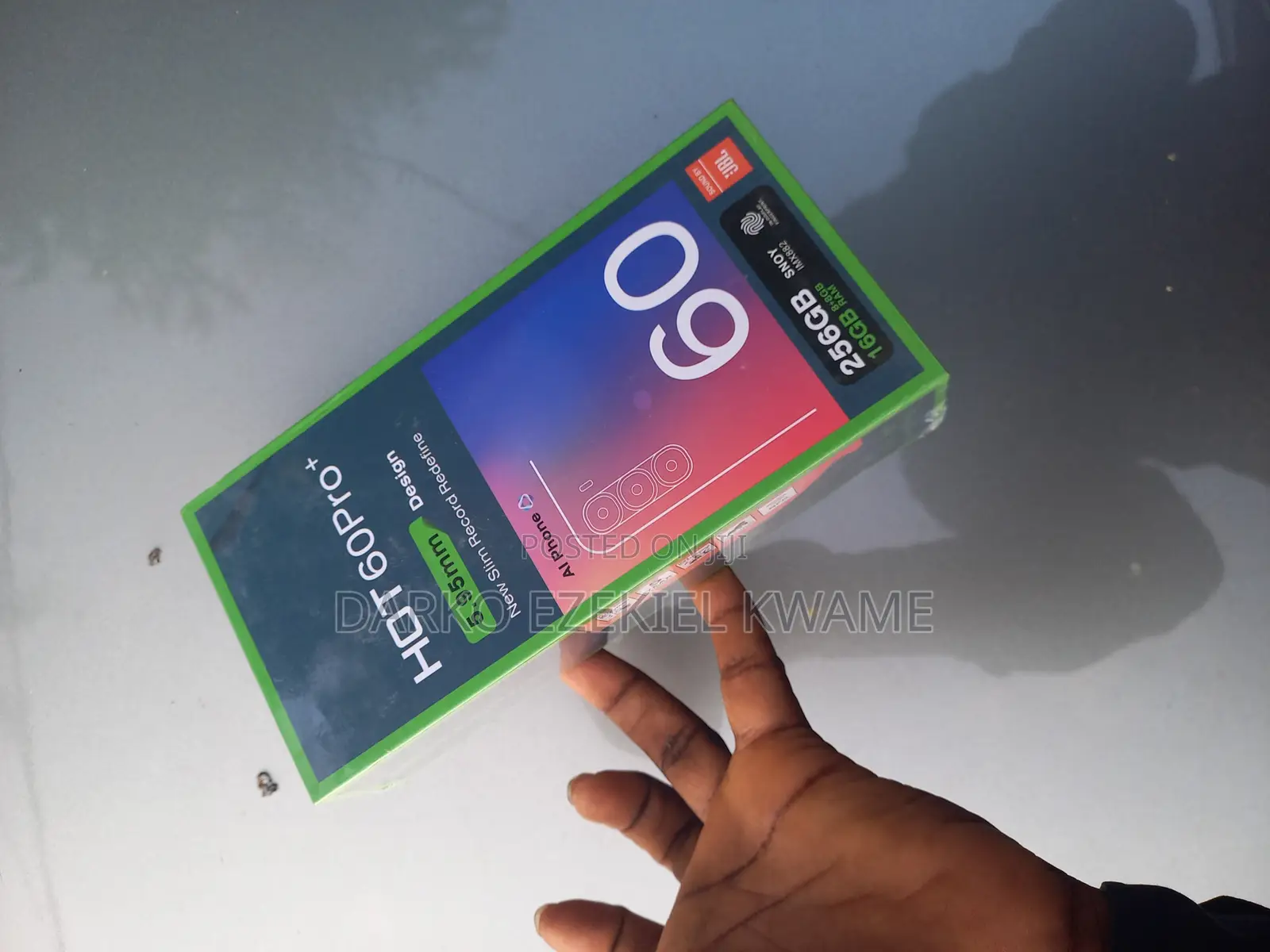 New Infinix Hot 60 Pro+ 256 GB Blue