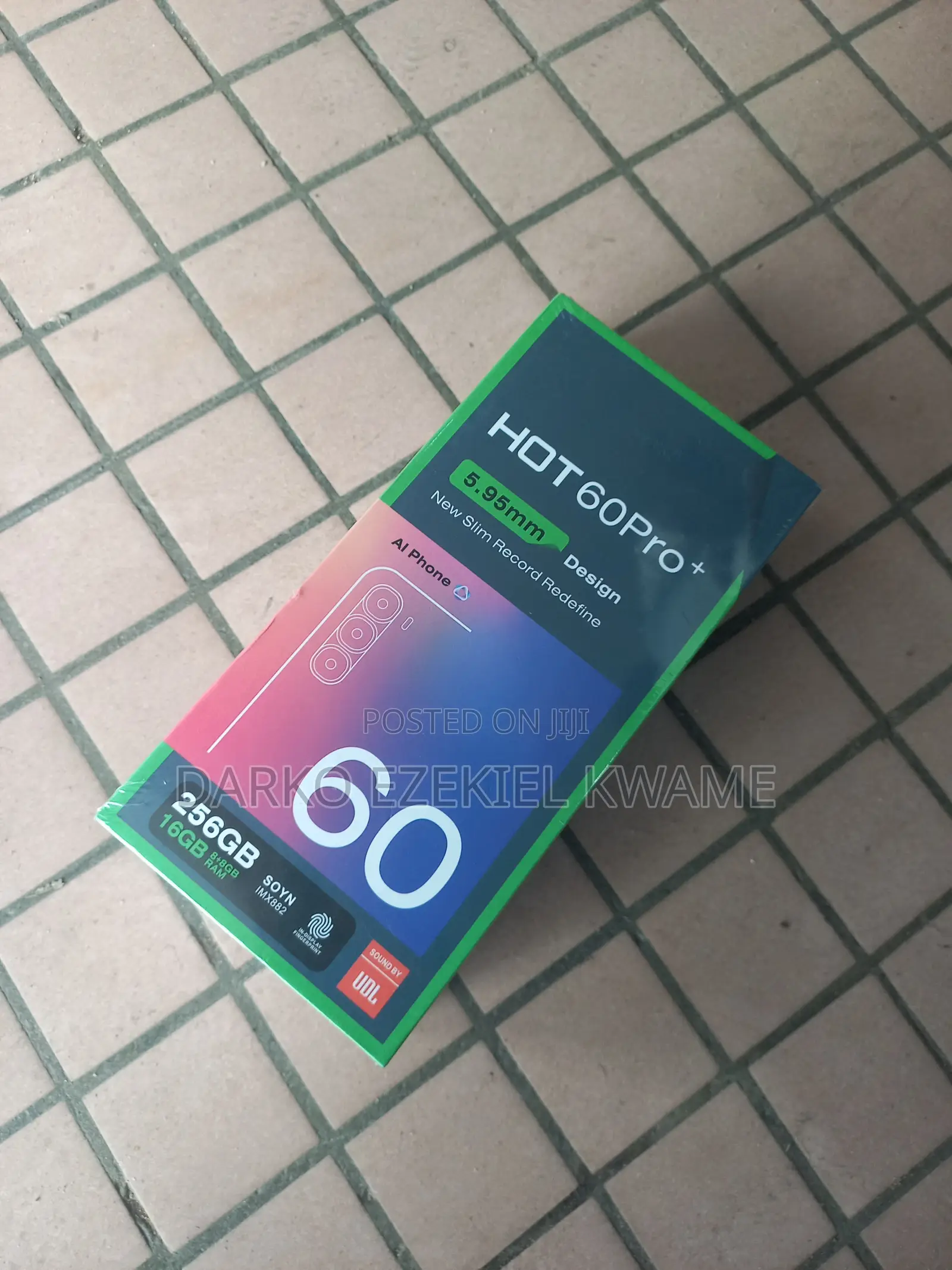 New Infinix Hot 60 Pro+ 256 GB Blue