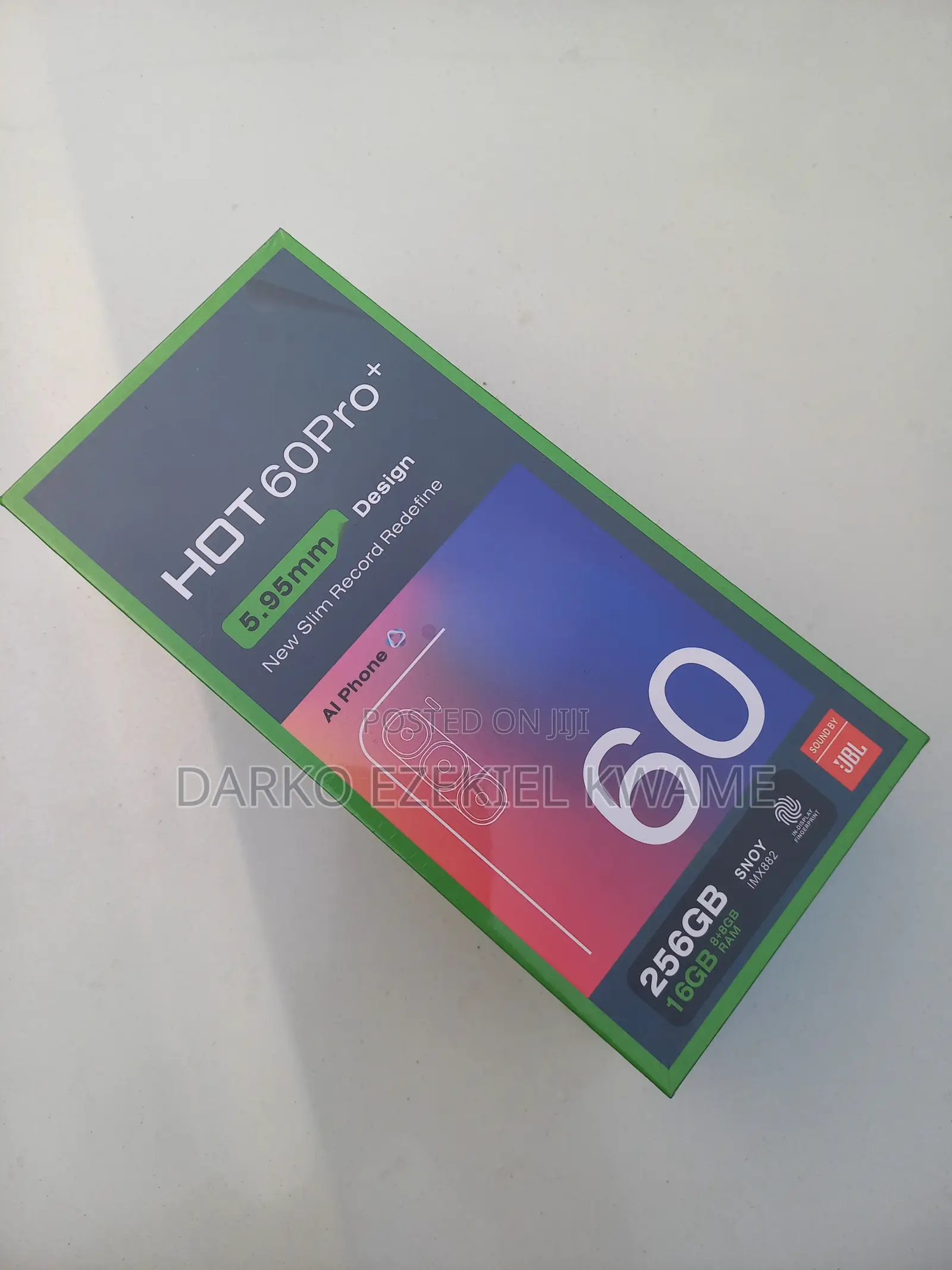 New Infinix Hot 60 Pro+ 256 GB Blue