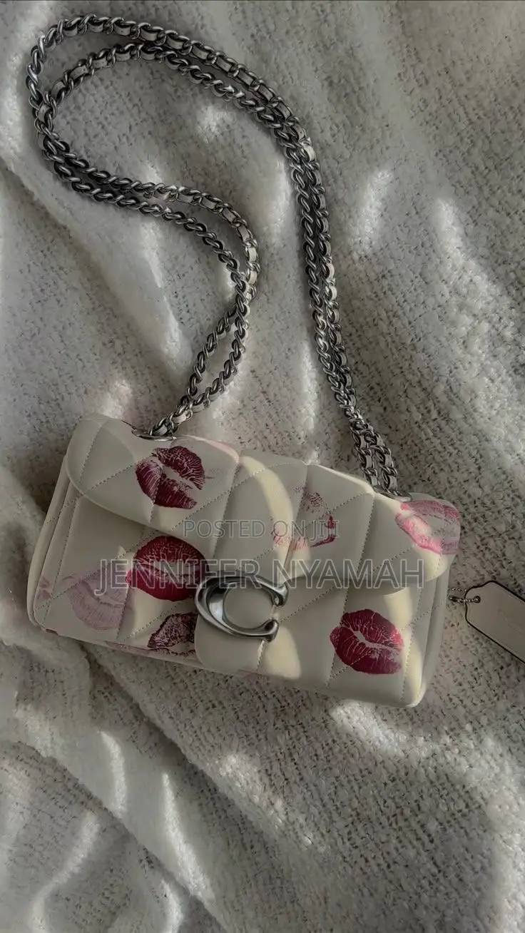 Coach Tabby With Lip Print