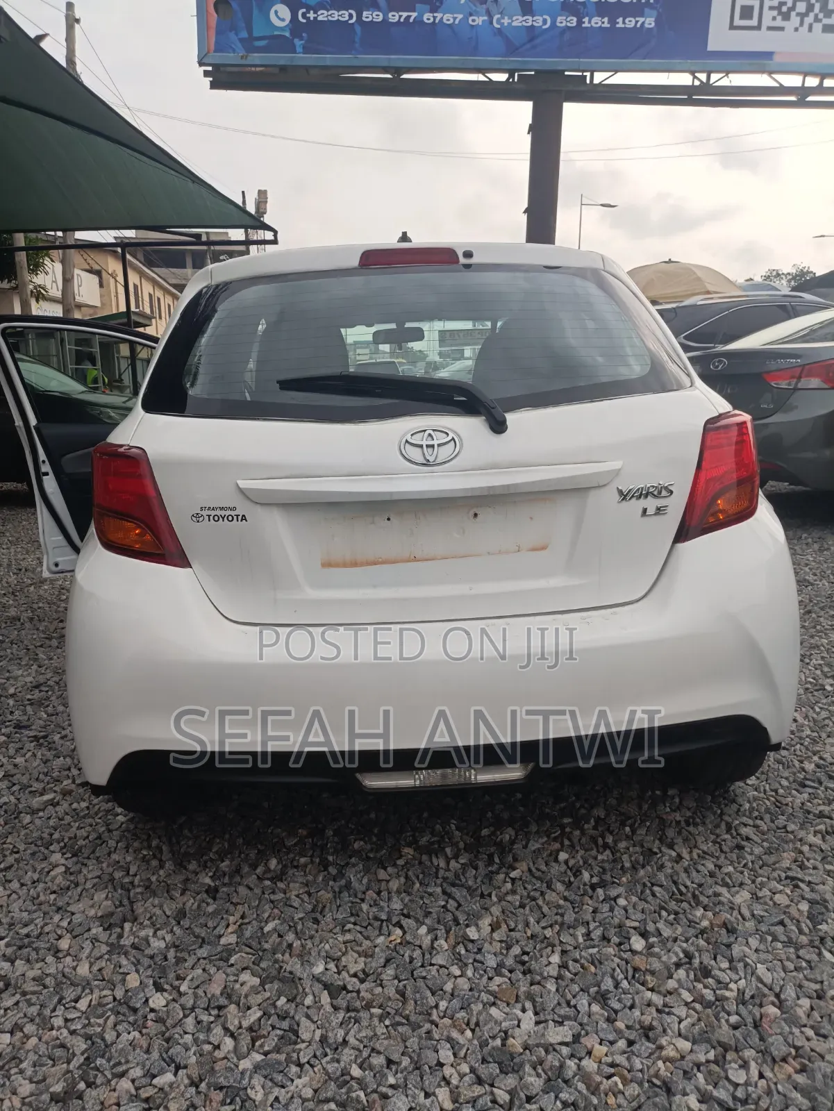 Toyota Yaris 2015 White