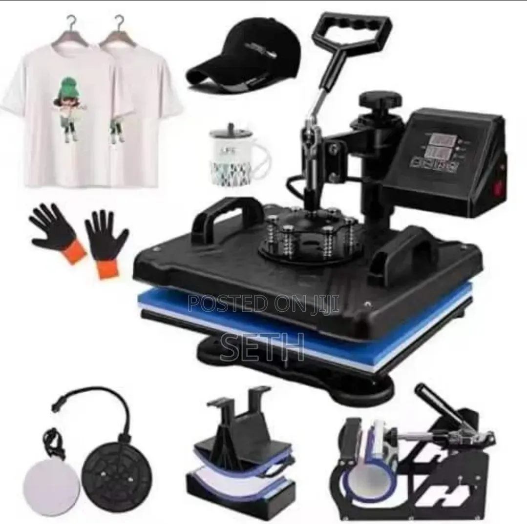 5in1 Heat Press Machine