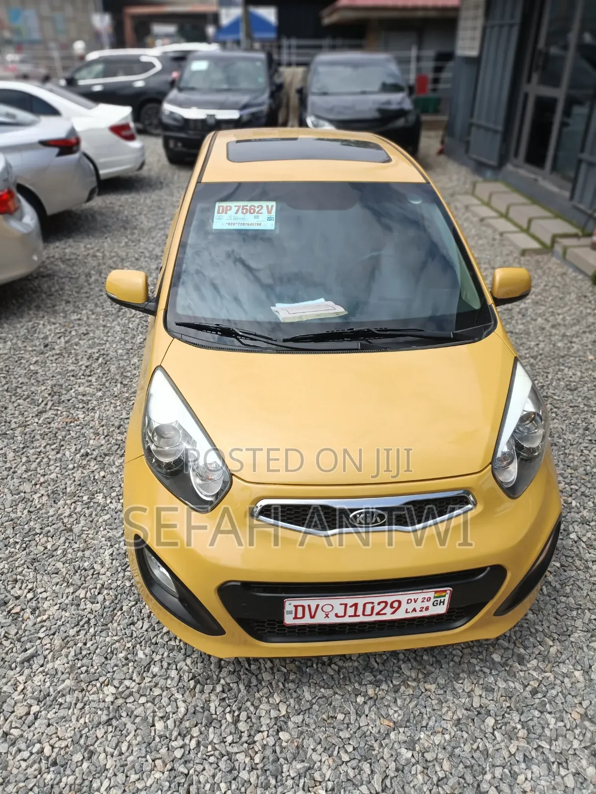 Kia Morning 2016 Yellow