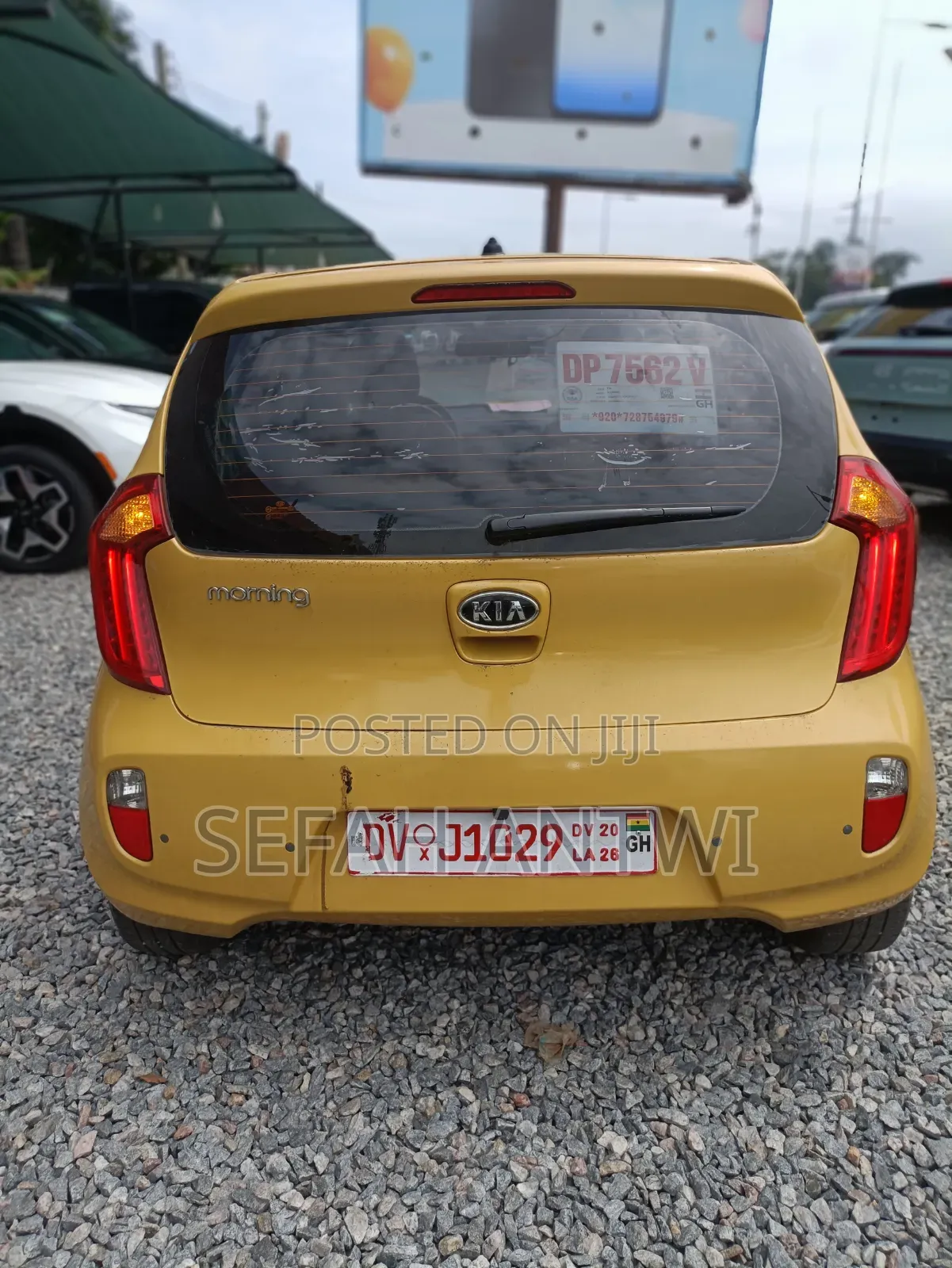 Kia Morning 2016 Yellow