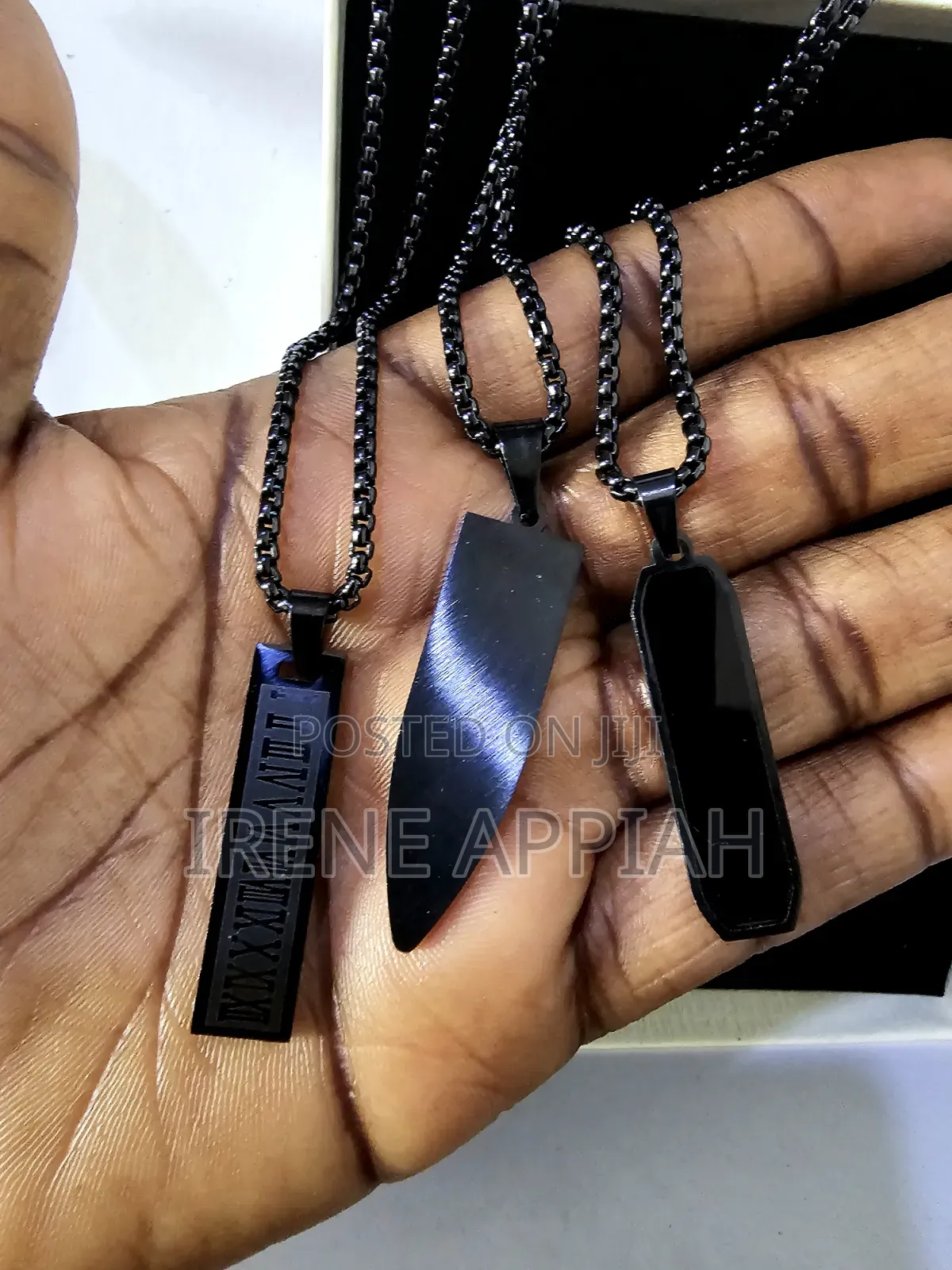 Black Necklaces for Men