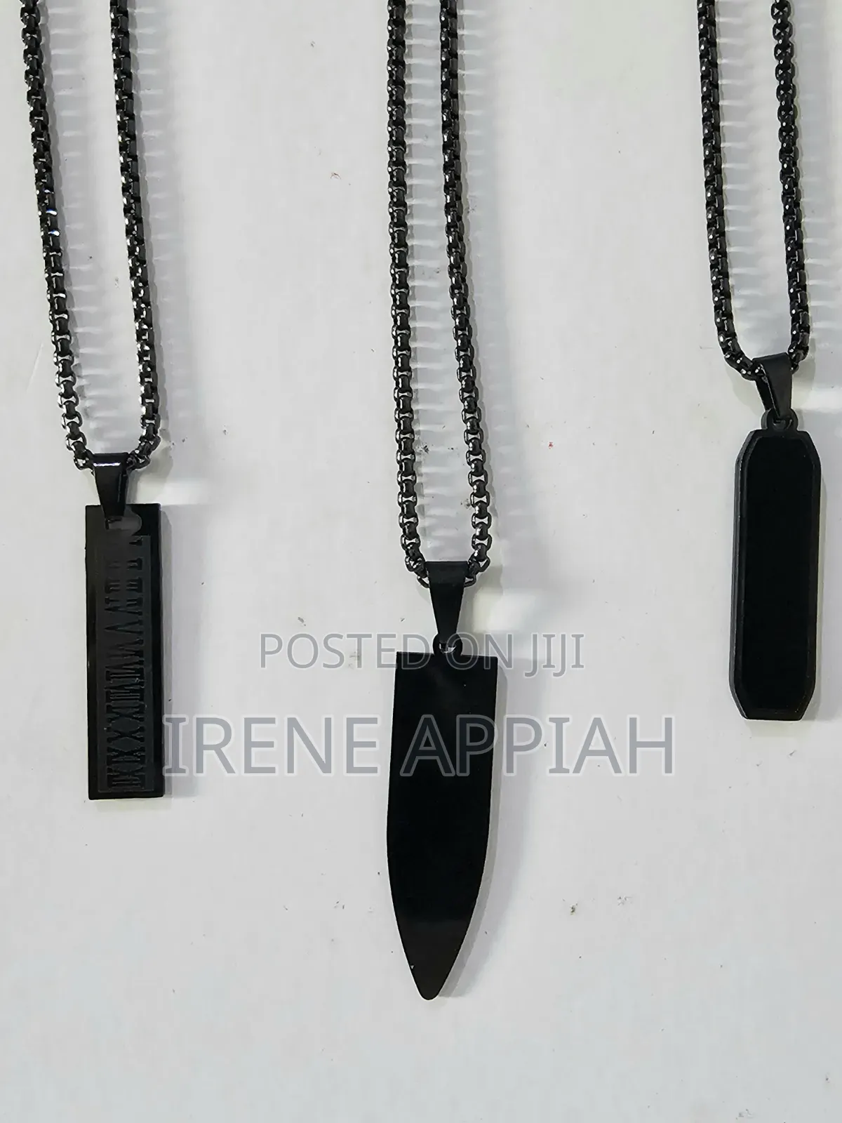 Black Necklaces for Men