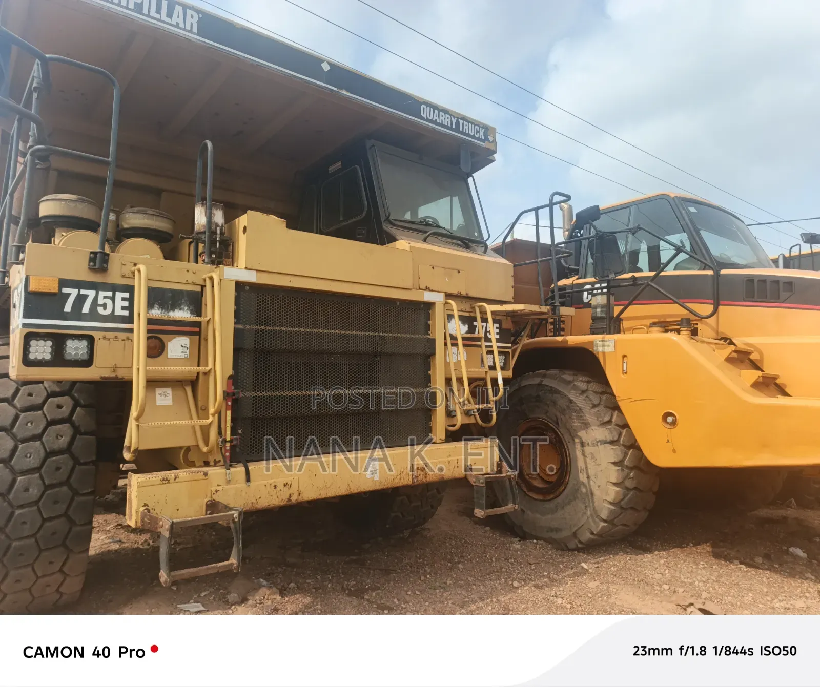 Caterpillar Dumper 775E