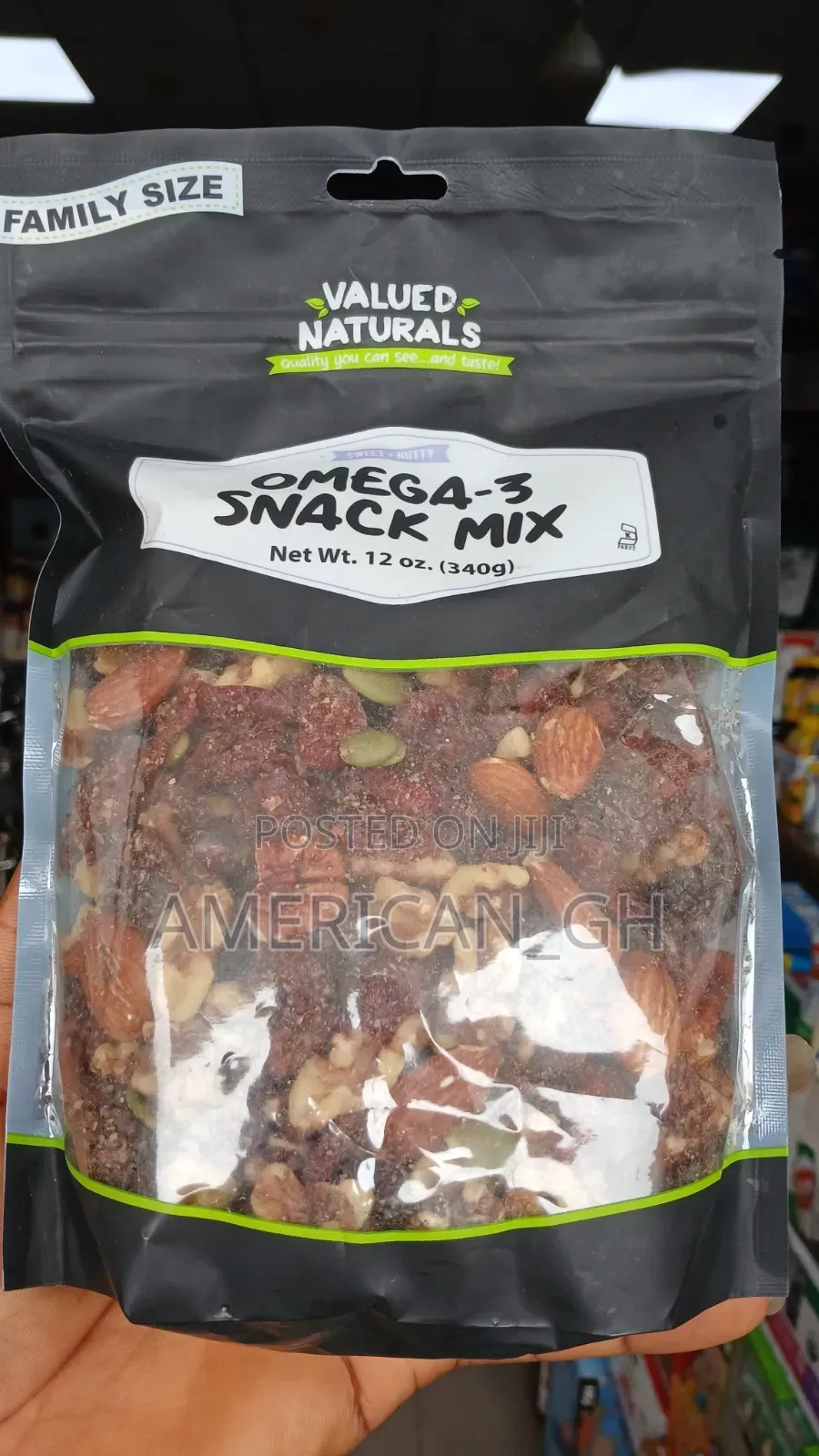 Omega 3 Snack Mix, 340g