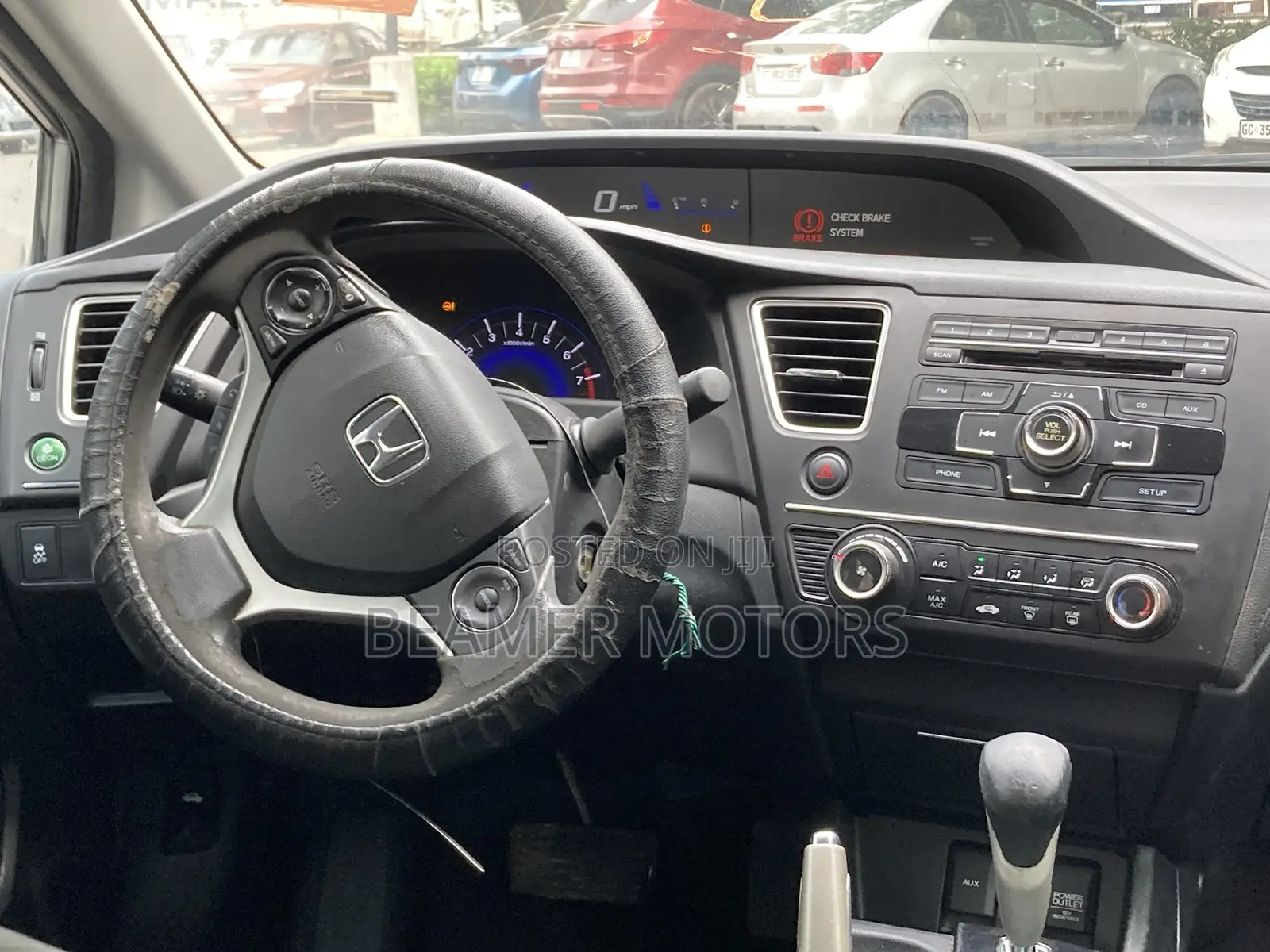 Honda Civic LX 4dr Sedan (1.8L 4cyl CVT) 2014 Silver